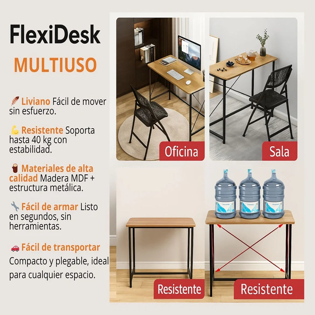 FlexiDesk™ Escritorio Plegable